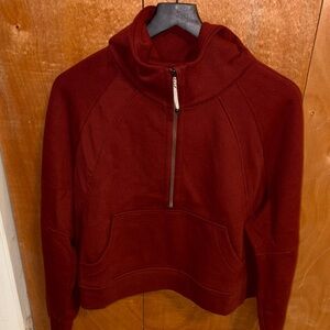 NWOT Lululemon Half-Zip Scuba